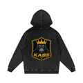 Snow Washed Loose Cotton Hoodie
